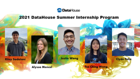 DataHouse Summer Interns Cultivate Innovation for Real-world Projects