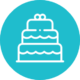 Cupcake, birthday cake, wedding cake