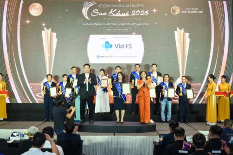 DataHouse Secures Sao Khue Award for Third Consecutive Year with VizHIS Health Information System